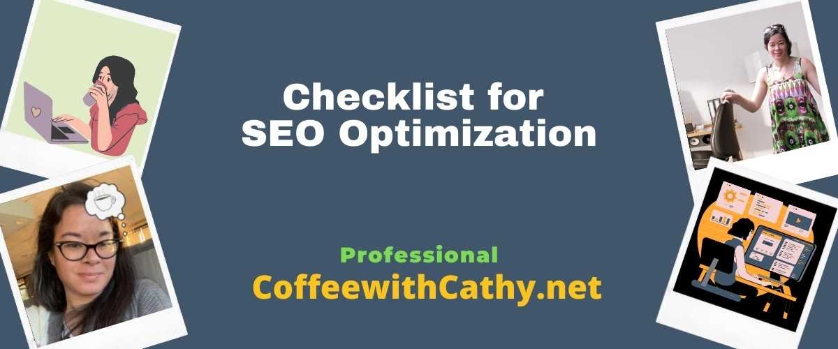 Checklist for SEO Optimization
