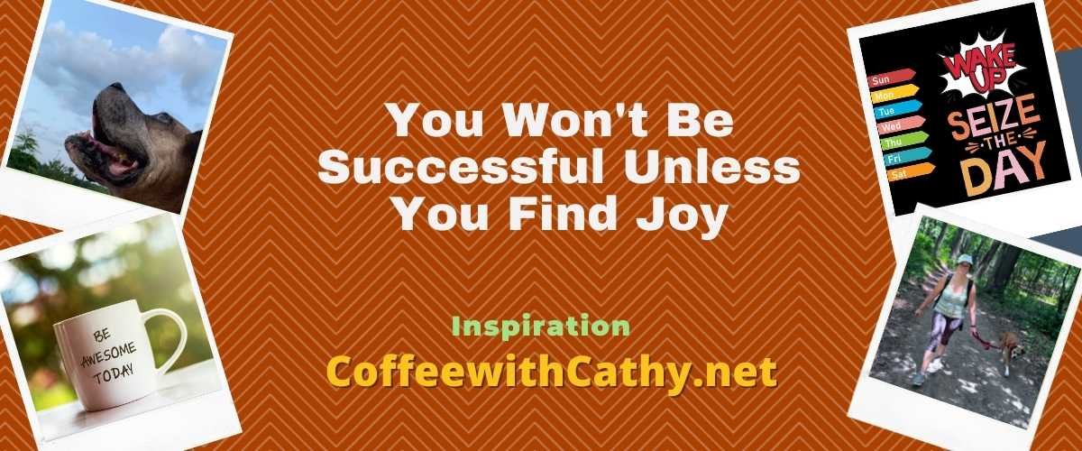 You Won’t Be Successful Unless you Find Joy
