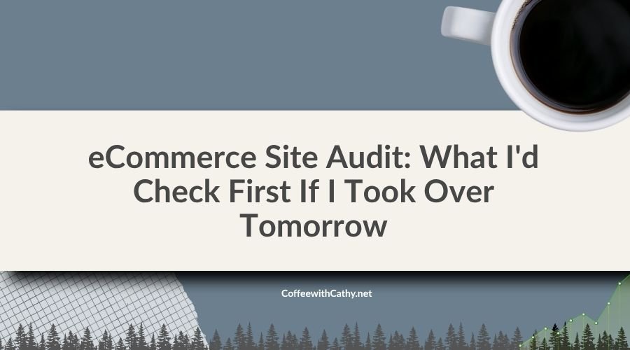 eCommerce Site Audit: What I’d Check First If I Took Over Tomorrow